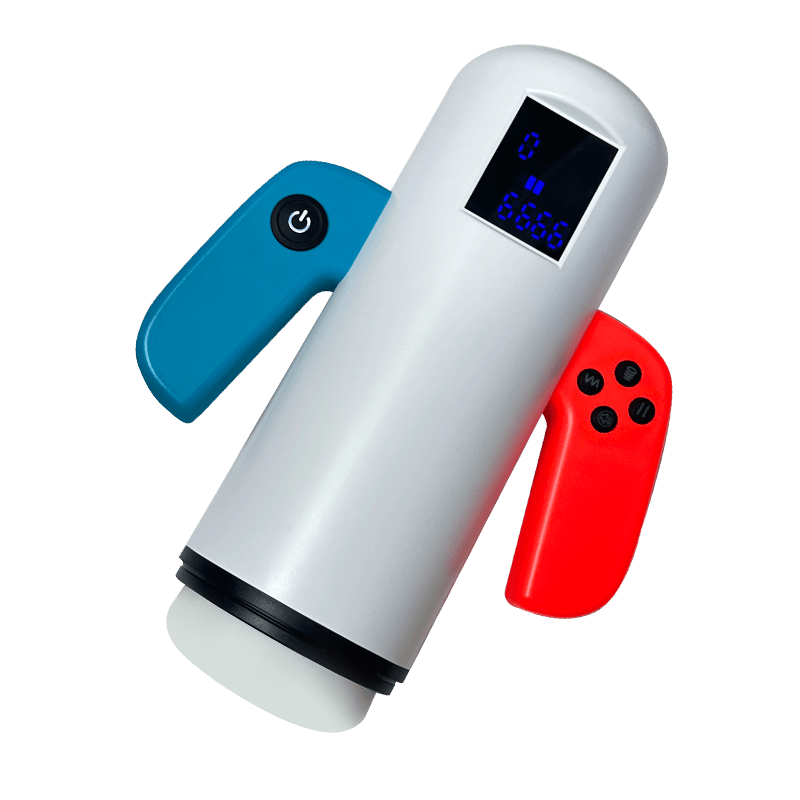 E-Sports Telescopic Sucking Vibrating Heating Male Masturbator