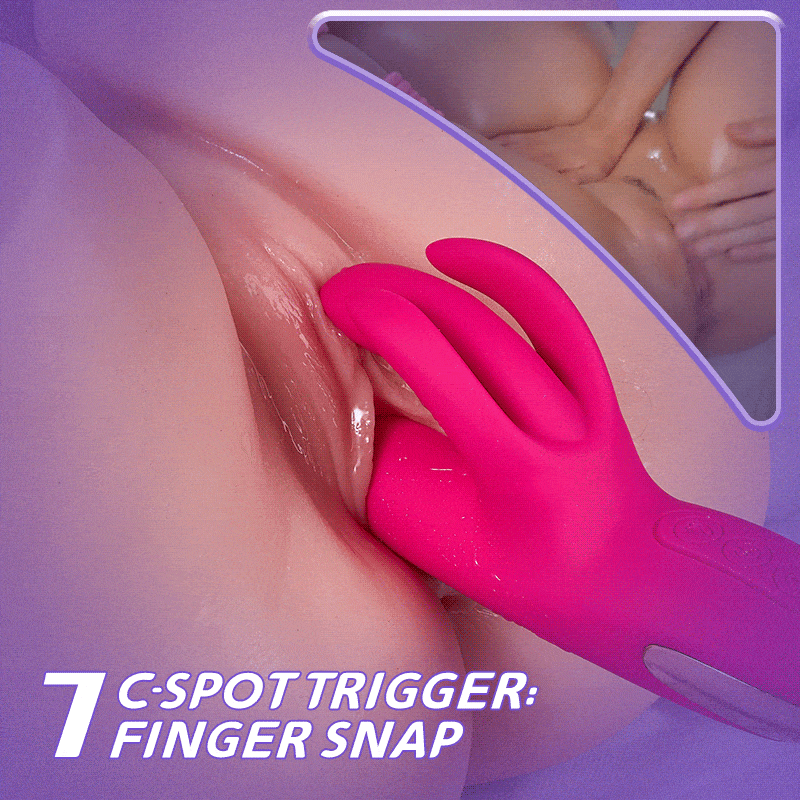 Bunny Clitoris 7 Snapping 10 Tapping Clitoral G Spot Vibrator