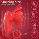 Rose kneader 10 Vibration & Pinching Breast Stimulator with Petal Kneading