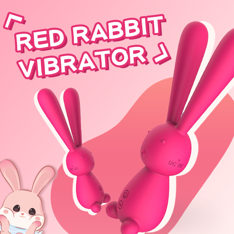 Long-eared Rabbit Silicone G-spot Vibrator