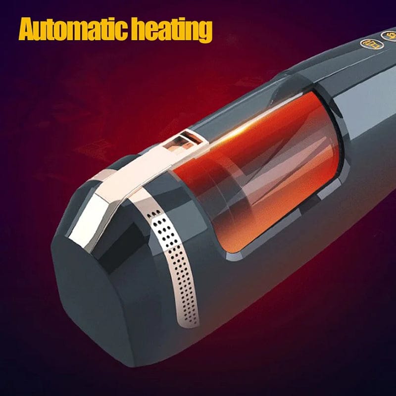 Hero 6-Frequency Thrusting Self-Heating Male Masturbator
