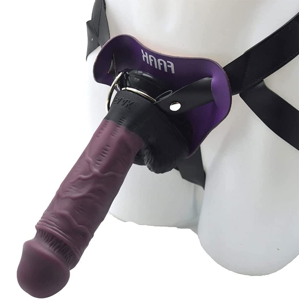 Wearable Thick And Soft Silicone Artificial Dildo