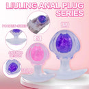 3.27in 3.86in Silicone Butt Plug Dildo Vaginal Massager & Anus Stimulator