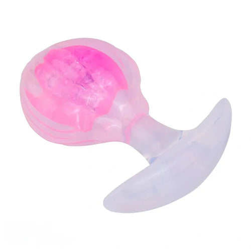 3.27in 3.86in Silicone Butt Plug Dildo Vaginal Massager & Anus Stimulator