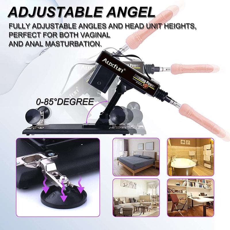 Automatic Sex Machine Sex Toys Love Machine Device Gun with 6 Attachments