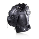 BDSM Face Mask Head Hood Bondage Restraints With Lid