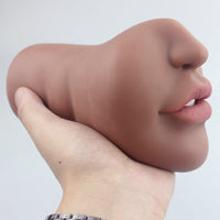 1.49Lb Pocket Pussy Realistic Mouth Blowjob Masturbator Stroker