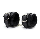 【Free Gift】BDSM Adjustable Plush Handcuffs Ankle Bracelets Restraint Set Sex Toy