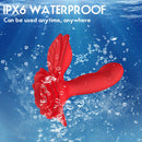 Rose Wearable Double Stimulation G Spot Vibrator
