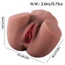 5.73Lb Big Realistic Butt Lifelike Sex Doll ass sex Torso Pocket Pussy