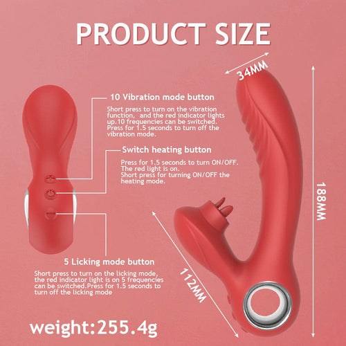 Pussy Clitoral Stimulation Tongue Licking G Spot Orgasm Female Masturbation  Vibrator