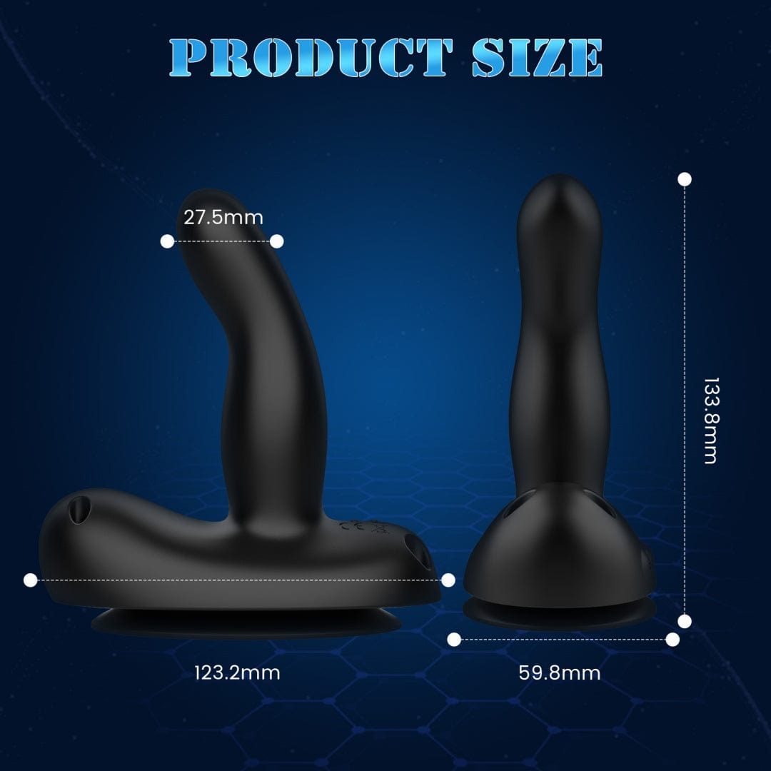 Mini Saddle G Spot Prostate Vibrator With Suction Cup & Panty