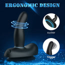 Mini Saddle G Spot Prostate Vibrator With Suction Cup & Panty