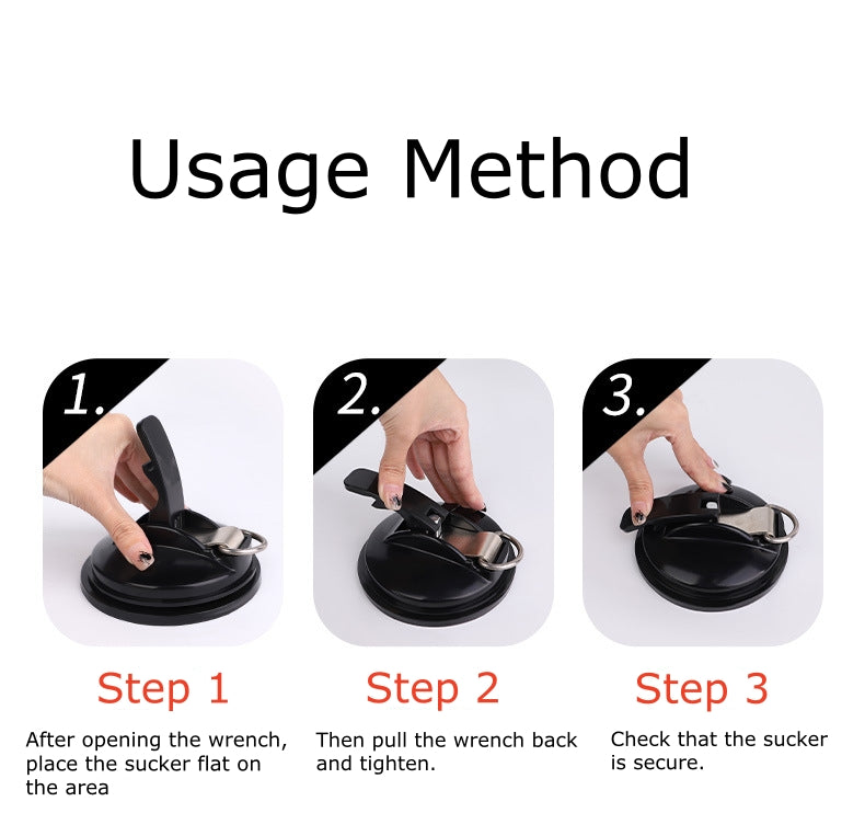 BDSM Suction Cup & Handcuffs Set