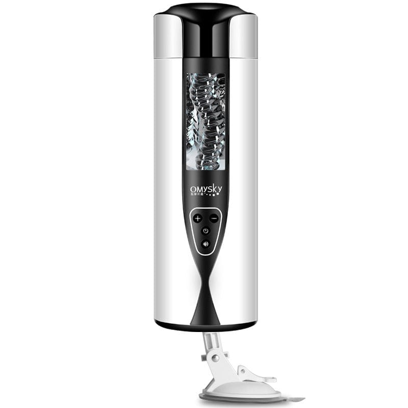 Lava Lamp Automatic MaleMasturbator Suction Male Masturbator
