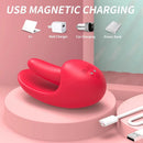 Tongue Shape Licking Nipples Clit Stimulation Vibrators For Women