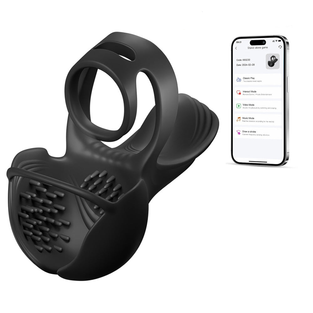 Vibrating Penis Ring Testicle Vibrator
