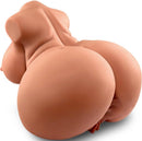 8.6LB BBW Fat Brown Sex Doll with Pussy Ass Male Stroker