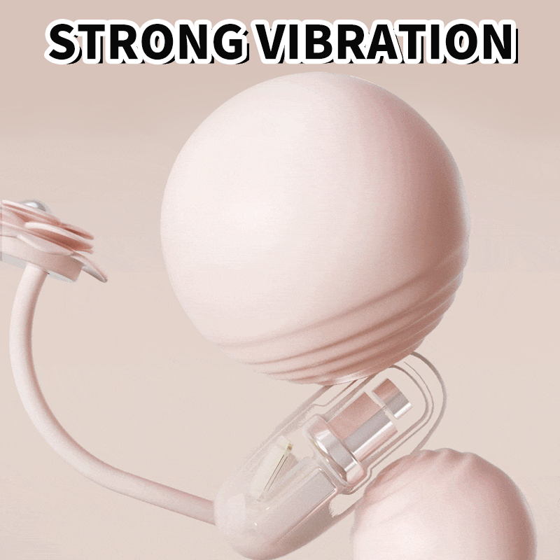 Cute Purse Split Suction Vibration Egg Clitoral G-spot Vibrator