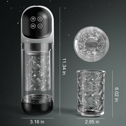 Night Elf 7 Rotation Suction Vacuum Pumps Male Masturbator