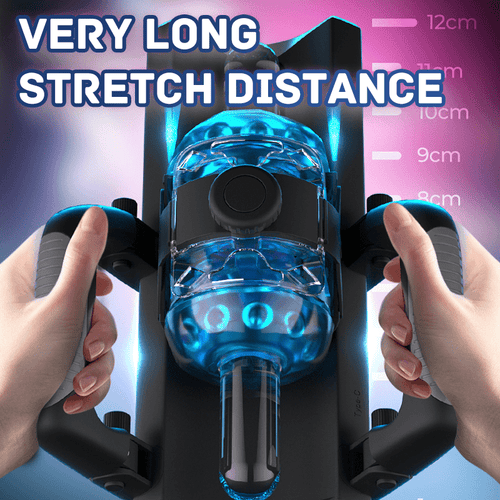 Thrusting Cannon King Mini 6-Segment Fixed-point Telescopic Male Masturbator