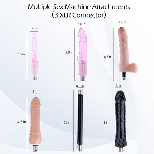Automatic Sex Machine Sex Toys Love Machine Device Gun with 6 Attachments