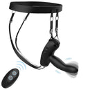 Mini Saddle G Spot Prostate Vibrator With Suction Cup & Panty