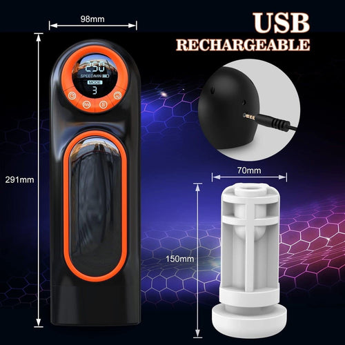 Intruder 1.0 - Fully Automatic Men's Masturbator Inverted Male Masturbator