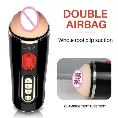 10-Frequency Vibration Sucking Male Masturbator