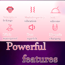 Tongue Clitoral Orgasm Vibrator Nipple Sucking And Licking Masturbator