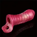 6.1in Silicone Soft Dildo Sleeve Penis Extender Reusable Penis Sleeve