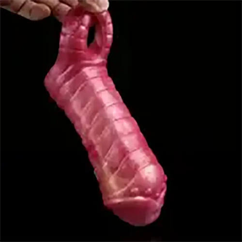 6.1in Silicone Soft Dildo Sleeve Penis Extender Reusable Penis Sleeve