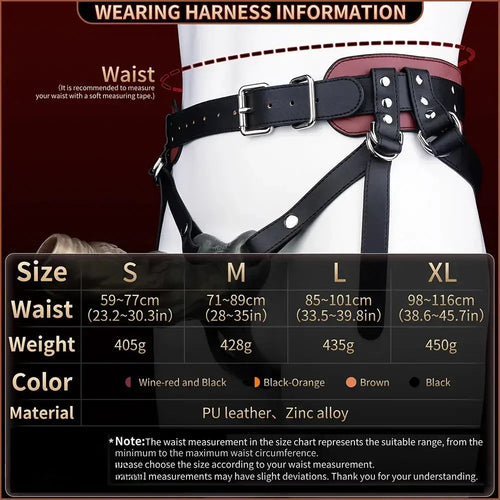 6.85in Monster Knot Strap on Hollow Silicone Dildo Sleeve For Adult Couples