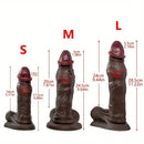6.88in 9.64in 11.22in Realistic Big G-Spot Silicone Dildo For Orgasm