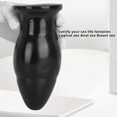 6.88in Big PVC Butt Plug Dildo Sexual Wellness Bold Design Anal Sex Toy