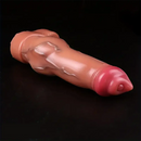 6.89in Realistic Dog Knot Penis Sleeve Soft Silicone Real Feeling Dildo
