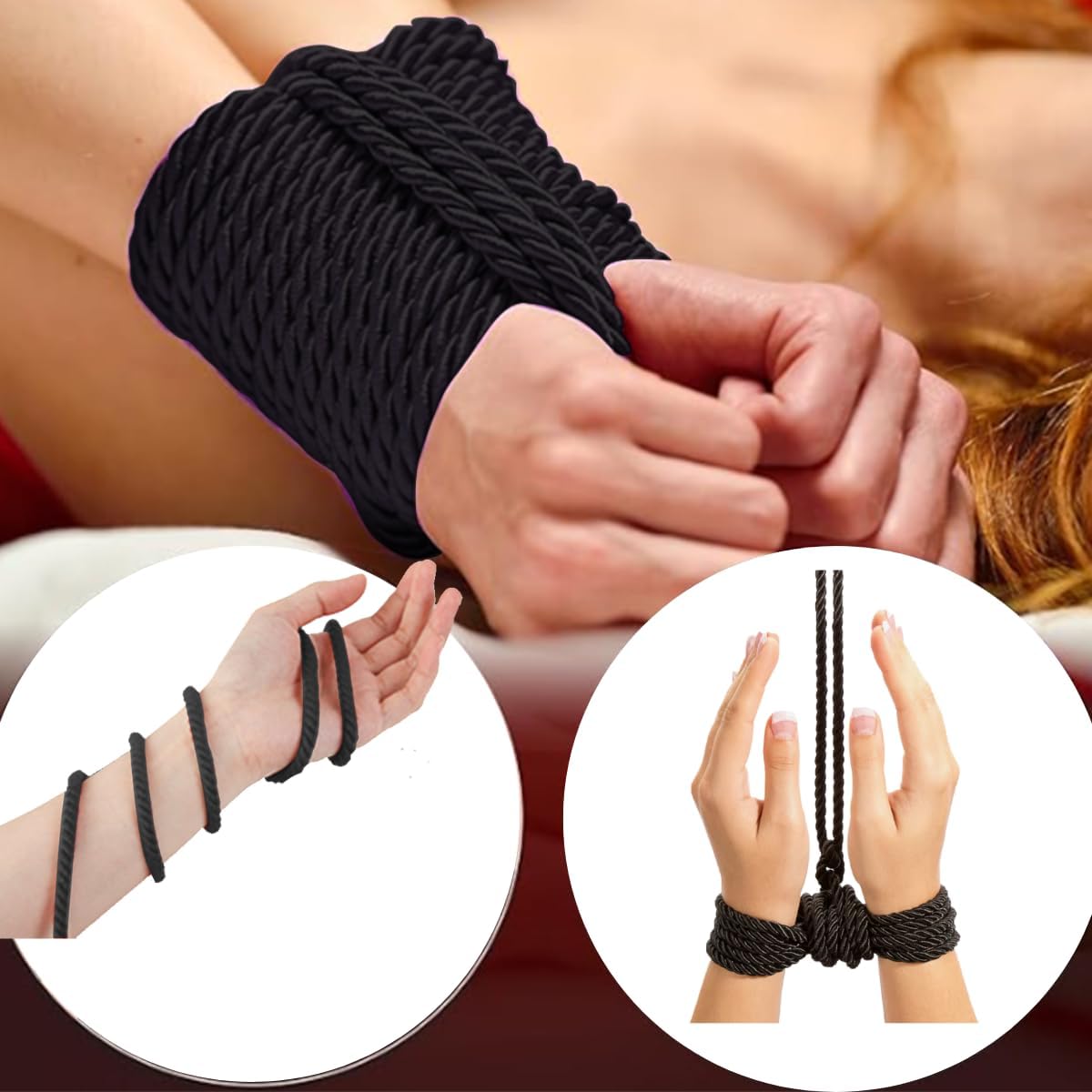 BDSM Bondage Rope Sex Restraints SM Starter Set 32 Feet/10m