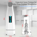 007-Ⅲ Penis 4D  Clip Suction Smart Real Voice Tongue Lick Male Masturbator