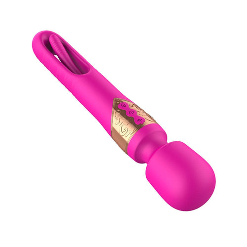 3 In 1 Hollow Slapping Wand Vibrator