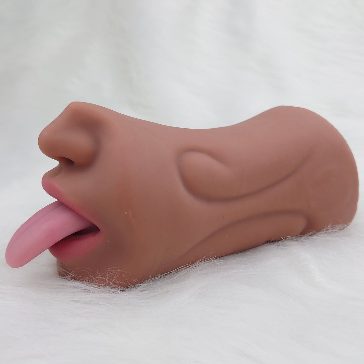 1.06Lb Pocket Pussy Realistic Mouth with 3D Teeth and Tongue male stroker