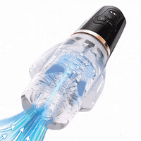 Gawk Gawk 5000 Sucking & Vibrating Transparent Male Masturbator