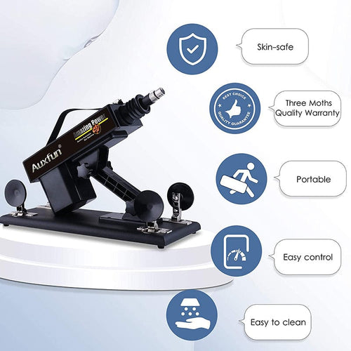 Automatic Sex Machine Sex Toys Love Machine Device Gun with 6 Attachments