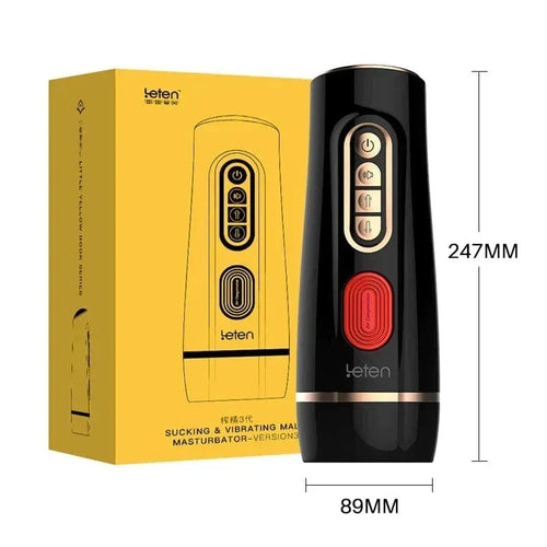 10-Frequency Vibration Sucking Male Masturbator