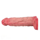7.05in Realistic Soft Silicone Cock Ring Dildo For Lengthened Thickened
