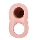 7.05in Realistic Soft Silicone Cock Ring Dildo For Lengthened Thickened