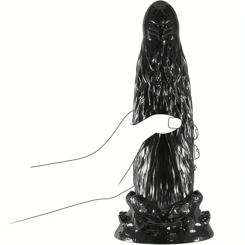 7.08in 9.8in 11.4in Monster Huge Fantasy Butt Plug Dildo For Anal Stretcher