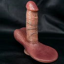 7.08in Fantasy Realistic Strap on Silicone Dual Layer Dildo For Women Intimate