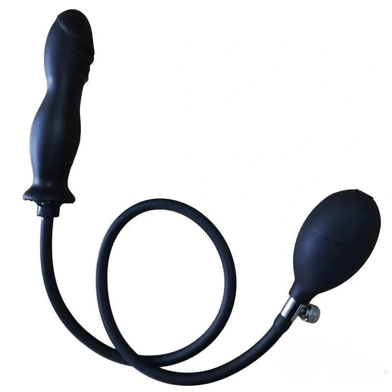 7.08in Inflatable Dildo Anal Sex Toy For Vaginal Masturbation