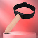 7.08in Wearable Bondage Training Mouth Face Gag Dildo For BDSM Gear