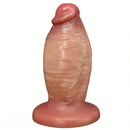 7.08in Wearable Female Genital Pump Liquid Silicone Realistic Soft-Touch Dildo